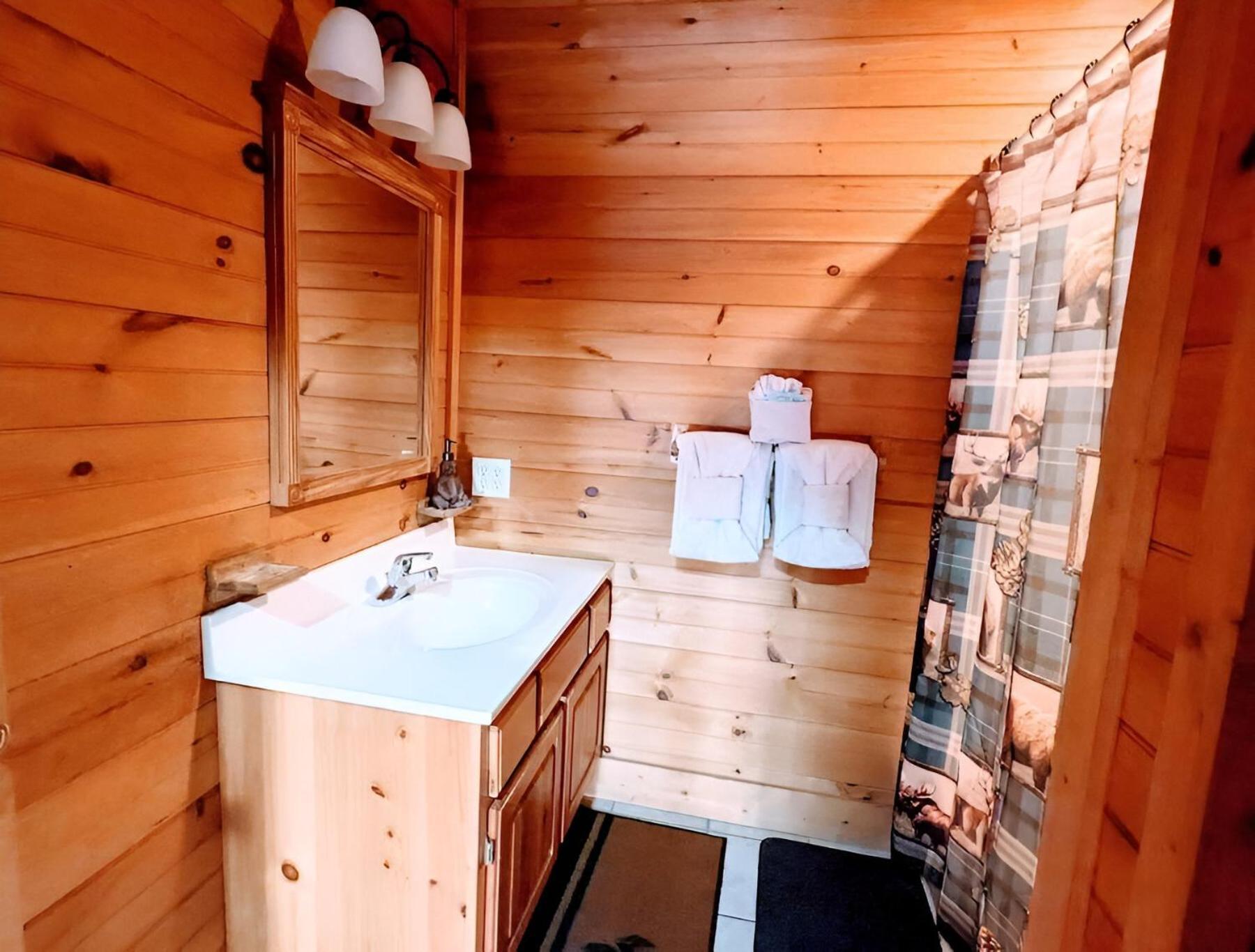Prime Mountain Cabin - Near Galinburg Downtown جاتلينبرج المظهر الخارجي الصورة